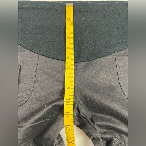 Tiffany Jeans Unimommy Cropped Capri Maternity Pants - Picture 10 of 14